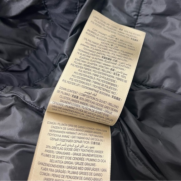 Burberry Lockwood Longline Puffer Jacket Size XXXL NWT Sleek Black - Picture 10 of 13